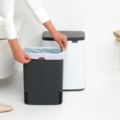 Brabantia Bo Afvalemmer 12 L - White -Brabantia 10713139