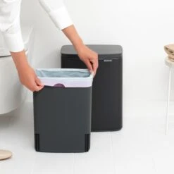 Brabantia Bo Afvalemmer 12 L - Matt Black 23 Brabantia Bo Afvalemmer 12 L - Matt Black -Brabantia 10713150
