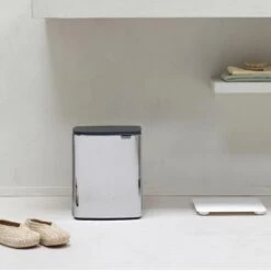 Brabantia Bo Afvalemmer 12 L - Brilliant Steel -Brabantia 10713186