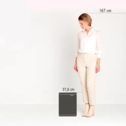 Brabantia Bo Afvalemmer 12 L - Brilliant Steel -Brabantia 10713191