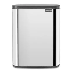 Brabantia Bo Afvalemmer 12 L - Brilliant Steel -Brabantia 10713216