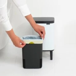 Brabantia Bo Hi Afvalemmer 4 L - White 20 Brabantia Bo Hi Afvalemmer 4 L - White -Brabantia 10713226