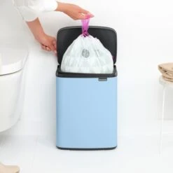 Brabantia Bo Afvalemmer 12 L - Dreamy Blue -Brabantia 10713228