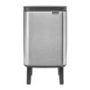 Brabantia Bo Hi Afvalemmer 4 L - Matt Steel FPP -Brabantia 10713231