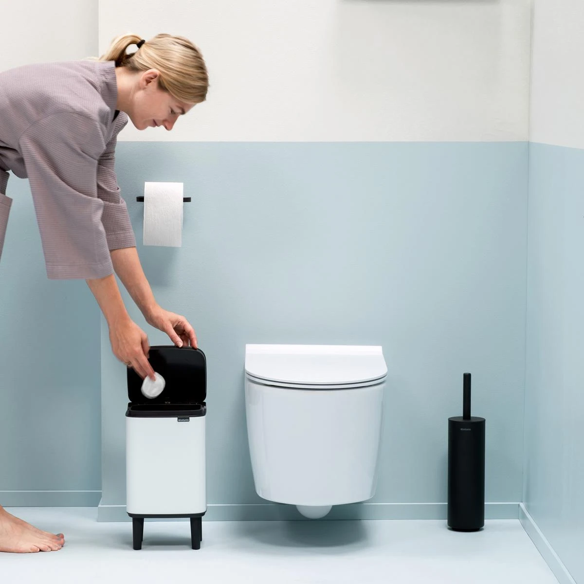 Brabantia Bo Hi Afvalemmer 4 L - White 10 Brabantia Bo Hi Afvalemmer 4 L - White - Afbeelding 8