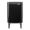 Brabantia Bo Hi Afvalemmer 7 L - Matt Black 2 Brabantia Bo Hi Afvalemmer 7 L - Matt Black -Brabantia 10713238