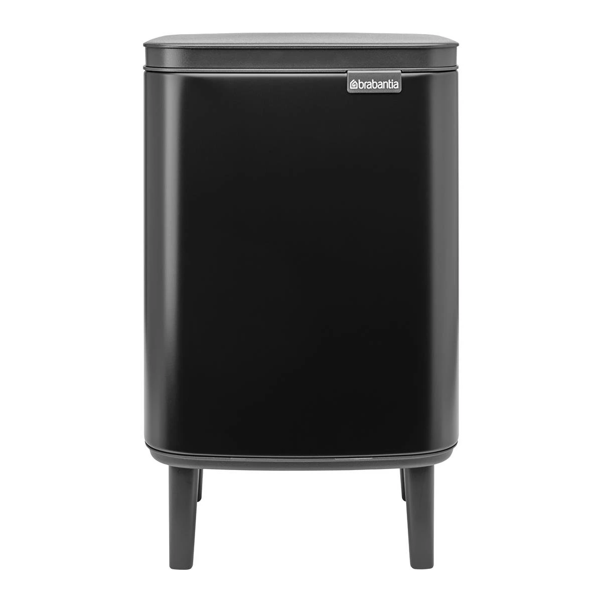 Brabantia Bo Hi Afvalemmer 7 L - Matt Black 3 Brabantia Bo Hi Afvalemmer 7 L - Matt Black