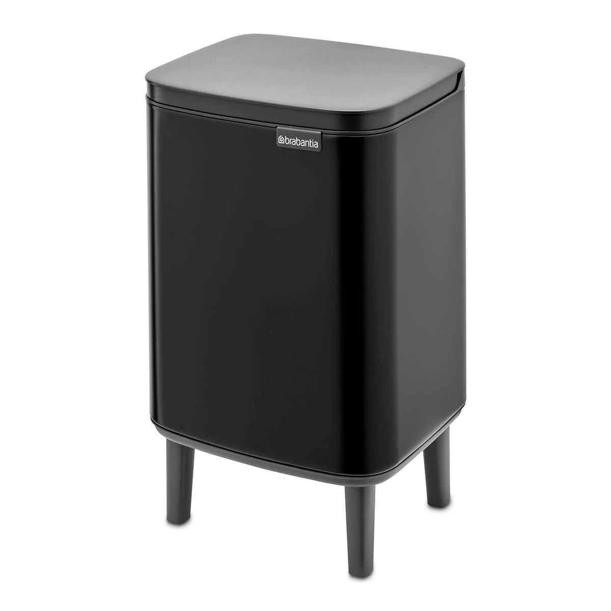 Brabantia Bo Hi Afvalemmer 7 L - Matt Black 5 Brabantia Bo Hi Afvalemmer 7 L - Matt Black - Afbeelding 3