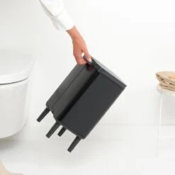 Brabantia Bo Hi Afvalemmer 7 L - Matt Black 26 Brabantia Bo Hi Afvalemmer 7 L - Matt Black -Brabantia 10713265