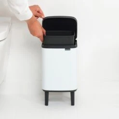 Brabantia Bo Hi Afvalemmer 4 L - White 19 Brabantia Bo Hi Afvalemmer 4 L - White -Brabantia 10713271