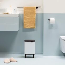 Brabantia Bo Hi Afvalemmer 7 L - White -Brabantia 10713277