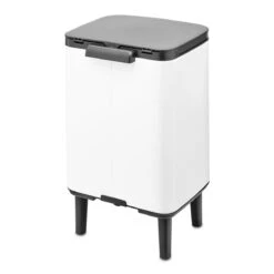 Brabantia Bo Hi Afvalemmer 7 L - White -Brabantia 10713296