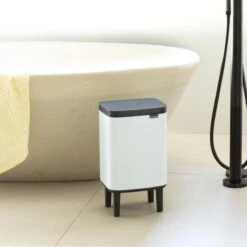 Brabantia Bo Hi Afvalemmer 7 L - White -Brabantia 10713297