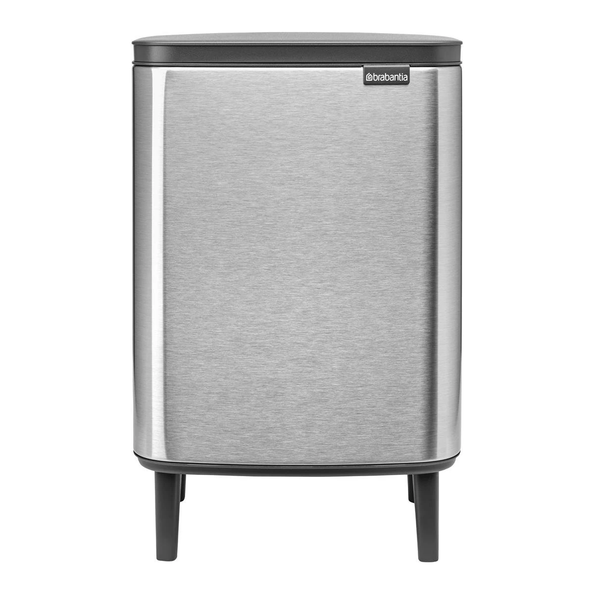 Brabantia Bo Hi Afvalemmer 12 L - Matt Steel FPP 3 Brabantia Bo Hi Afvalemmer 12 L - Matt Steel FPP