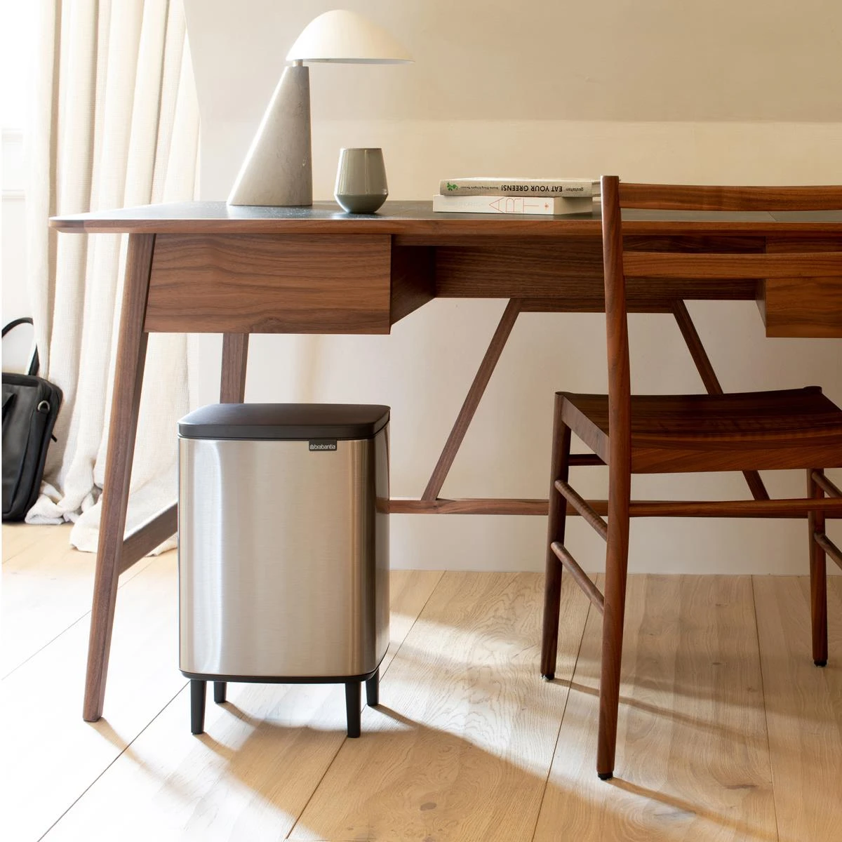 Brabantia Bo Hi Afvalemmer 12 L - Matt Steel FPP 12 Brabantia Bo Hi Afvalemmer 12 L - Matt Steel FPP - Afbeelding 10