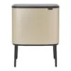 Brabantia Bo Touch Bin Afvalemmer 11 + 23 L - Metallic Gold -Brabantia 10776943