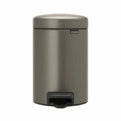 Brabantia Newicon Pedaalemmer 3 Liter Platinum
