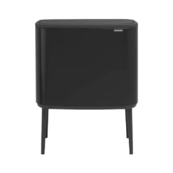 Brabantia Bo Touch Afvalemmer 11 + 23 Liter Matt Black