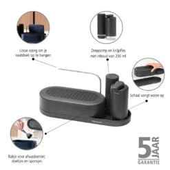 Brabantia SinkStyle Organiser 3-delig - Infinite Grey 15 Brabantia SinkStyle Organiser 3-delig - Infinite Grey -Brabantia 11084142