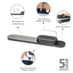 Brabantia SinkStyle Organiser 2-delig - Infinite Grey -Brabantia 11084156