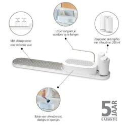 Brabantia SinkStyle Organiser 4-delig - Fresh White -Brabantia 11084178