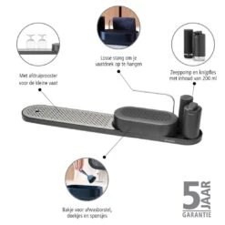 Brabantia SinkStyle Organiser 4-delig - Infinite Grey -Brabantia 11084181