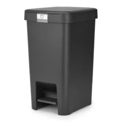 Brabantia StepUp Pedaalemmer - 16 L - Dark Grey -Brabantia 11085617
