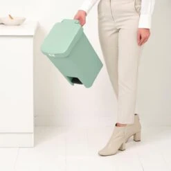 Brabantia StepUp Pedaalemmer - 16 L - Jade Green -Brabantia 11085620