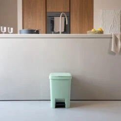 Brabantia StepUp Pedaalemmer - 25 L - Jade Green -Brabantia 11085629