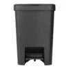 Brabantia StepUp Pedaalemmer - 25 L - Dark Grey -Brabantia 11085636