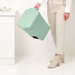 Brabantia StepUp Pedaalemmer - 25 L - Jade Green -Brabantia 11085653