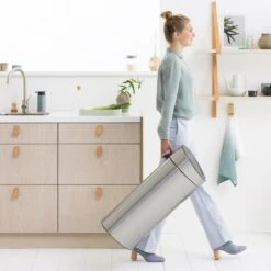 Brabantia Touch Bin Recycle Afvalemmer 10 + 23 L - Vingerafdrukvrij -Brabantia 11139383