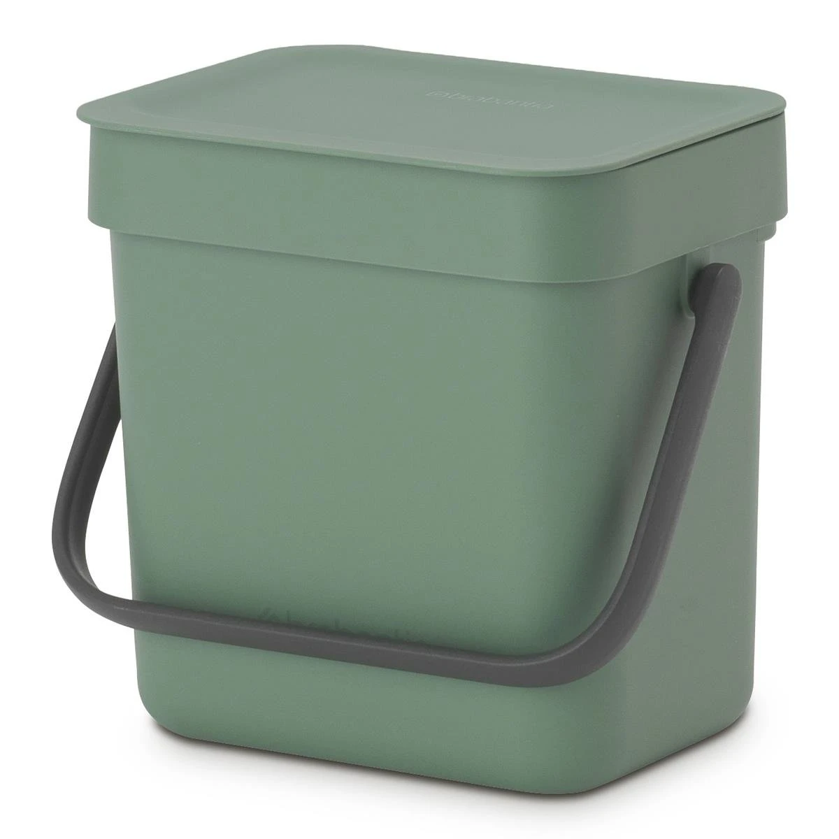 Brabantia Sort & Go Afvalemmer 3 L - Groen 3 Brabantia Sort & Go Afvalemmer 3 L - Groen