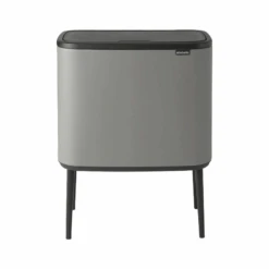 Brabantia Bo Touch Afvalemmer 36 Liter Mineral Concrete Grey