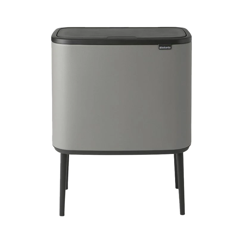Brabantia Bo Touch Afvalemmer 36 Liter Mineral Concrete Grey 3 Brabantia Bo Touch Afvalemmer 36 Liter Mineral Concrete Grey