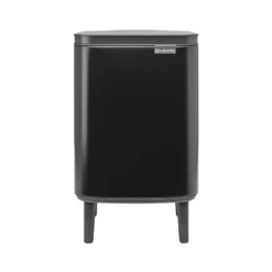 Brabantia Bo Hi Afvalemmer 7 Liter Matt Black