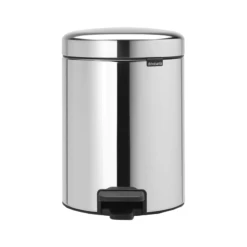 Brabantia Newicon Pedaalemmer 5 Liter Brilliant Steel