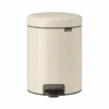 Brabantia Newicon Pedaalemmer 5 Liter Soft Beige -Brabantia 21 1