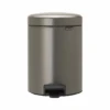 Brabantia Newicon Pedaalemmer 5 Liter Platinum