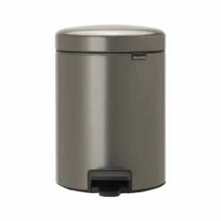 Brabantia Newicon Pedaalemmer 5 Liter Platinum