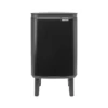 Brabantia Bo Hi Afvalemmer 4 Liter Matt Black -Brabantia 31 1 2