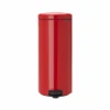 Brabantia Newicon Pedaalemmer 30 Liter Passion Red -Brabantia 33 1