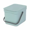 Brabantia Sort En Go Afvalbak 6 Liter Mint 2 Brabantia Sort En Go Afvalbak 6 Liter Mint -Brabantia 55