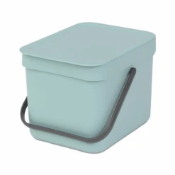 Brabantia Sort En Go Afvalbak 6 Liter Mint