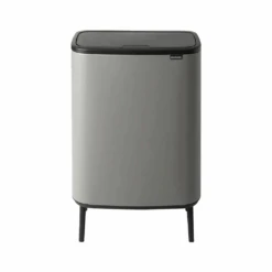 Brabantia Bo Touch Hi Afvalemmer 2 X 30 Liter Mineral Concrete