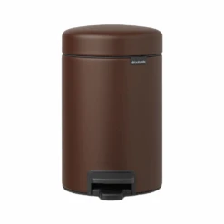 Brabantia Newicon Pedaalemmer 3 Liter Mineral Cosy Brown