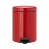 Brabantia Newicon Pedaalemmer 5 Liter Passion Red -Brabantia 64