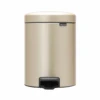 Brabantia Newicon Pedaalemmer 5 Liter Metallic Gold 1 Brabantia Newicon Pedaalemmer 5 Liter Metallic Gold -Brabantia 69