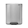 Brabantia Bo Pedaalemmer 60 Liter Matt Steel Fingerprint Proof -Brabantia 7 1 1