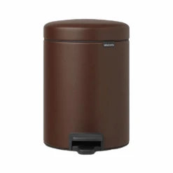 Brabantia Newicon Pedaalemmer 5 Liter Mineral Cosy Brown
